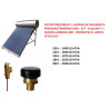 Panou solar presurizat cu boiler inox 100 litri 10 tuburi